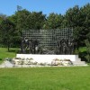 Indies memories in bronze and stone