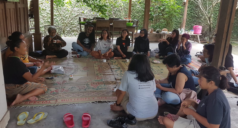Women organising against gender-based violence in Solo