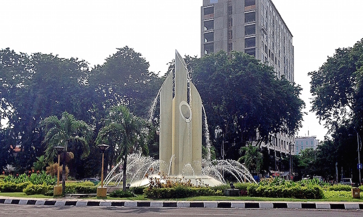 Monumen Bambu Runcing (Bamboo Spear Monument), Surabaya Credit: Lidya Mewengkang