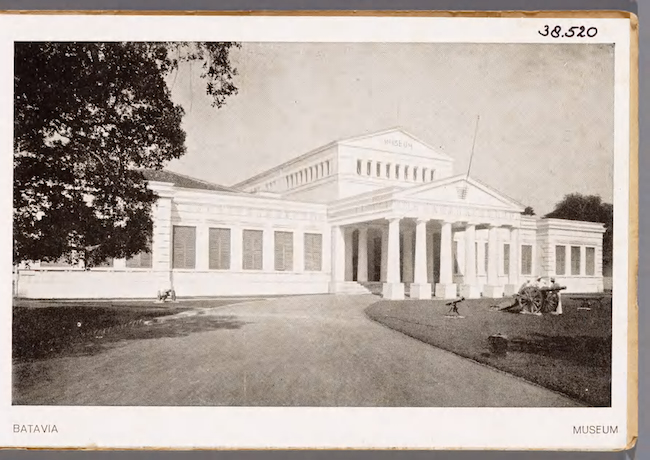 Museum of the Batavian Society for Arts and Sciences in Batavia, ca. 1930 / KITLV, inv. nr. A344.38.520