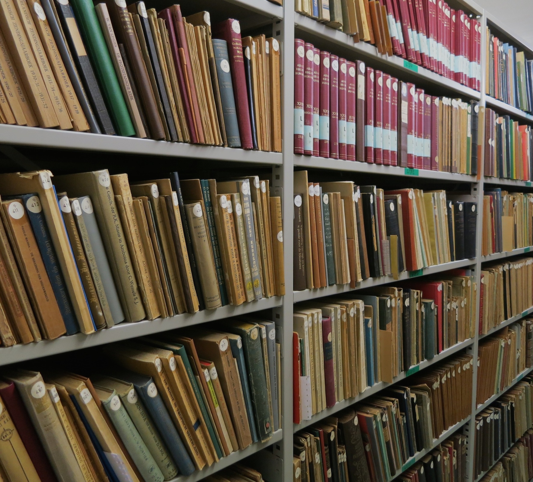 More than a million books fill the Institute’s subterranean storeroom - Andy Fuller