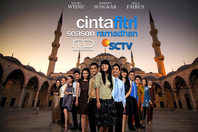 Promotional poster for Cinta Fitri Season Ramadhan. 