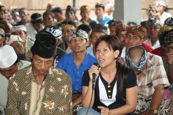 The election as a Karya Agung ritual